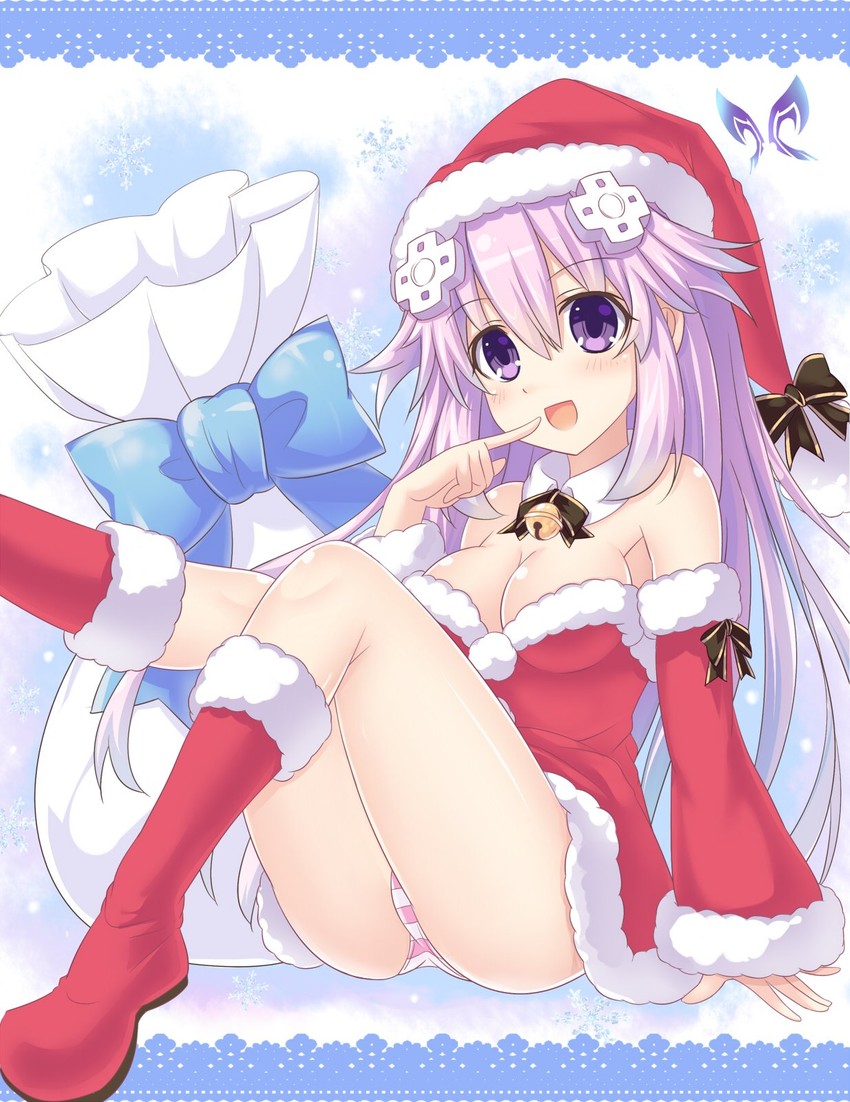 adult neptune (neptune and 1 more) drawn by kazuneko_(wktk1024)