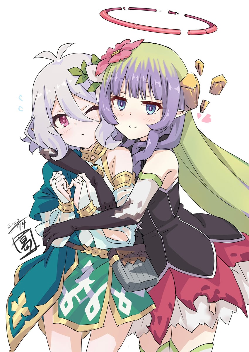 kokkoro and ameth (princess connect!) drawn by sekiya_kuzuyu | Danbooru
