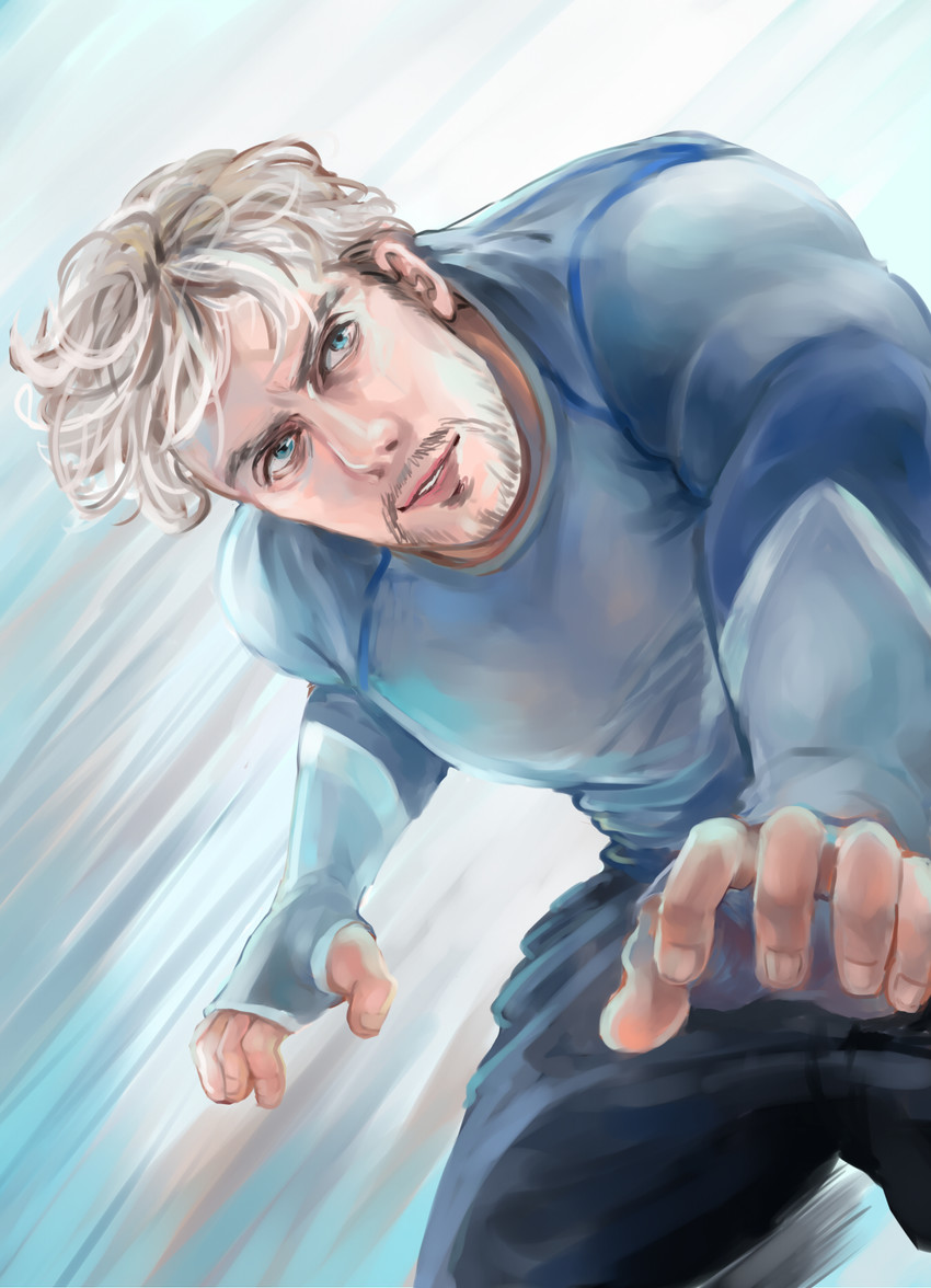 quicksilver and pietro maximoff (marvel and 3 more) drawn by fonin