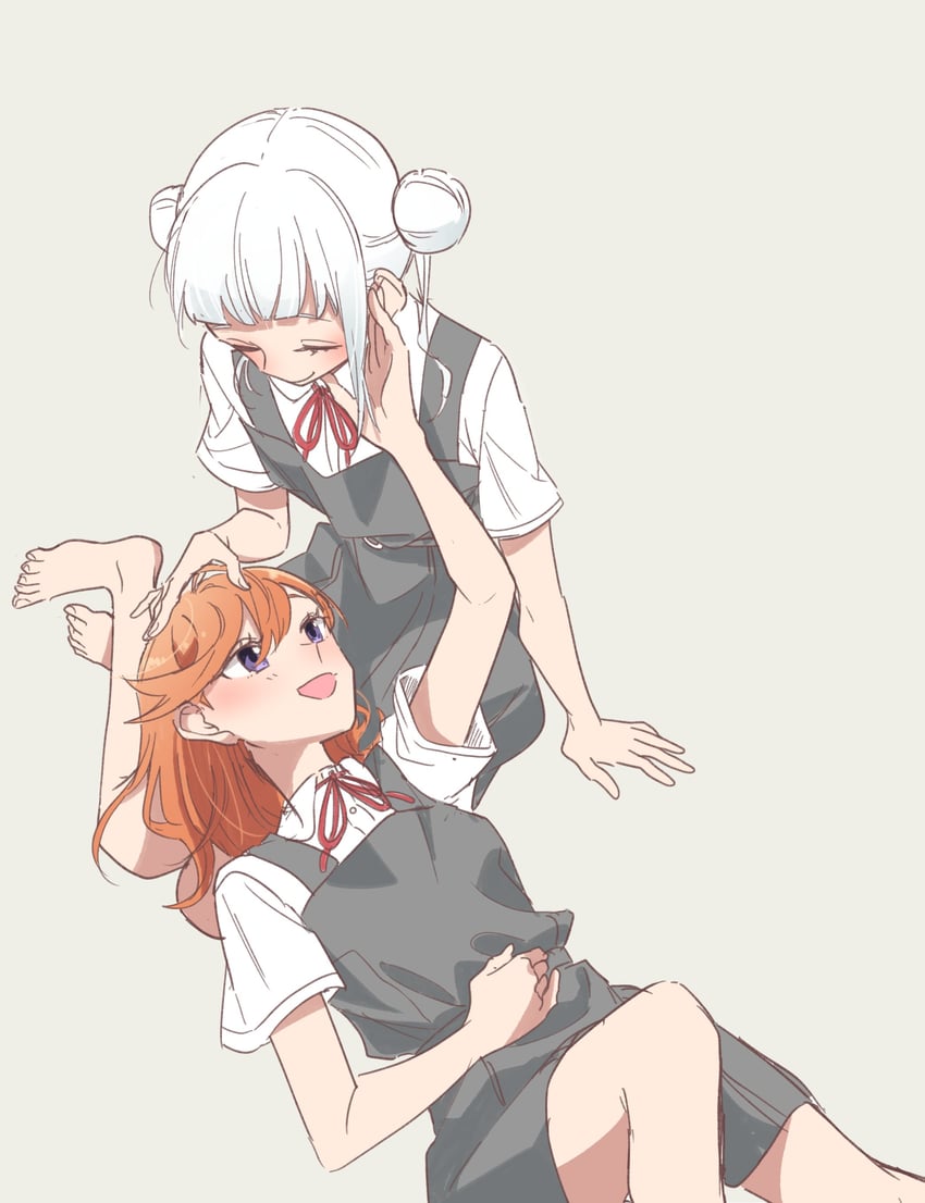 shibuya kanon and arashi chisato (love live! and 1 more) drawn by kashikaze