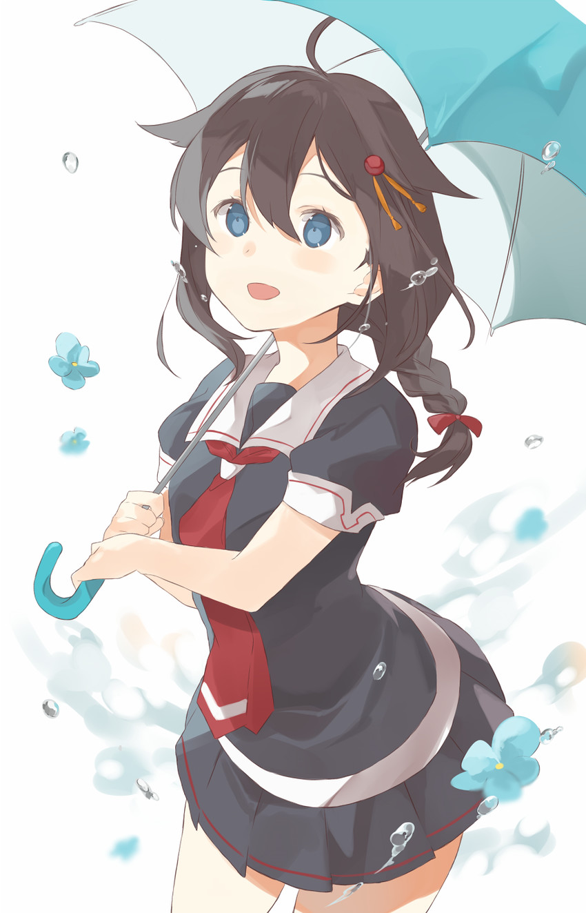 shigure and shigure kai ni (kantai collection) drawn by hasegawa_(rarairairai)