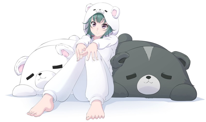 yuna, kumayuru, and kumakyuu (kuma kuma kuma bear) drawn by tomcat