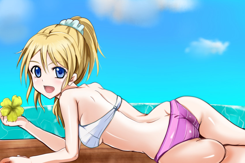 ayase eli (love live! and 1 more) drawn by tranquilizer_(bestcenter)
