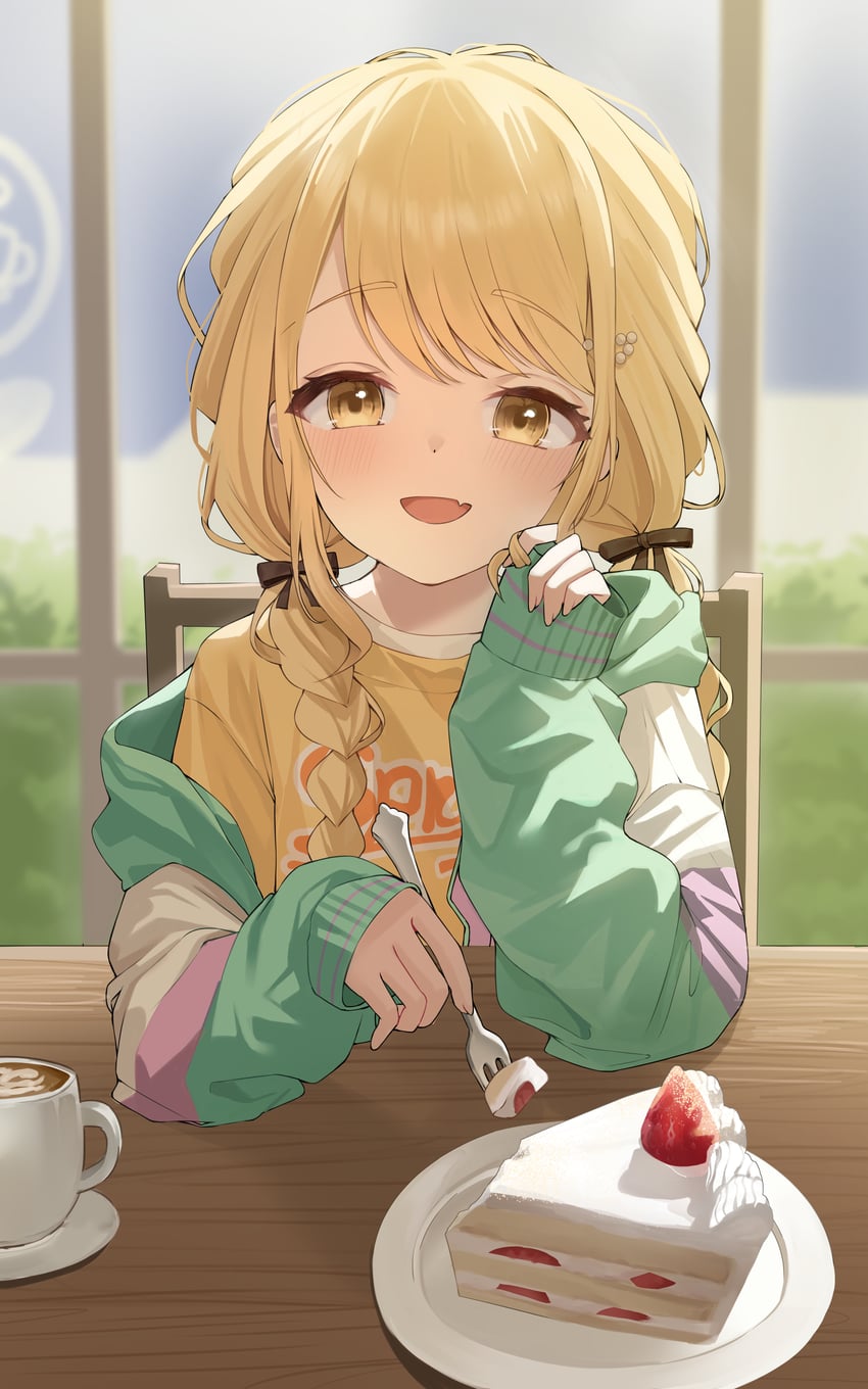 fujita kotone (idolmaster and 1 more) drawn by doka_l