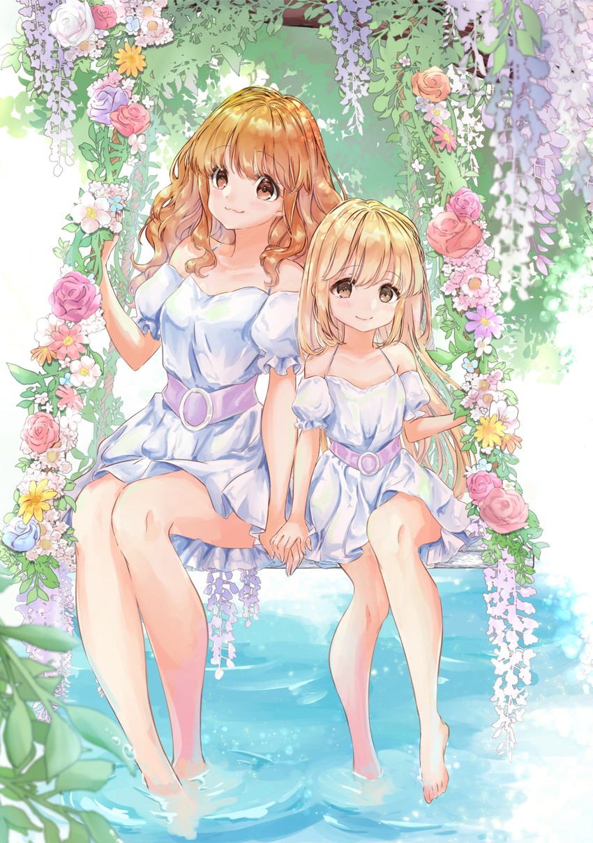 futaba anzu and moroboshi kirari (idolmaster and 1 more) drawn by aoba_yukichi