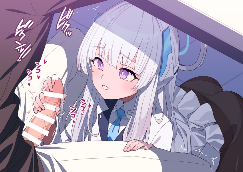 sensei and noa (blue archive) drawn by robo_mikan