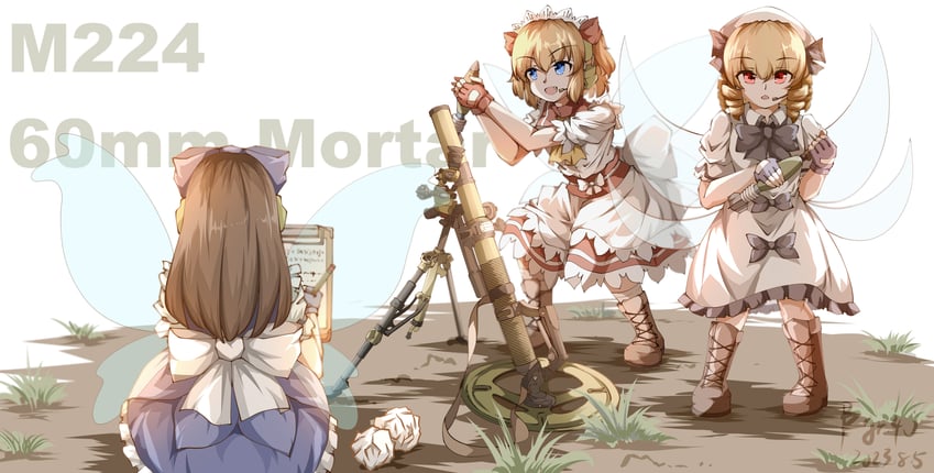 star sapphire, luna child, and sunny milk (touhou) drawn by pzgr.40