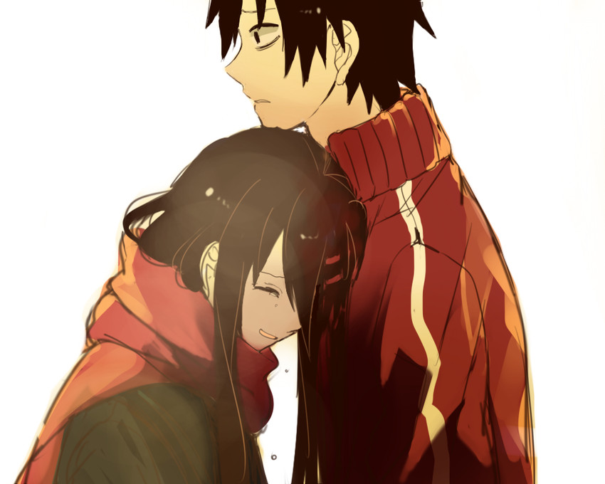 tateyama ayano and kisaragi shintarou (kagerou project and 1 more) drawn by mitsu_yomogi