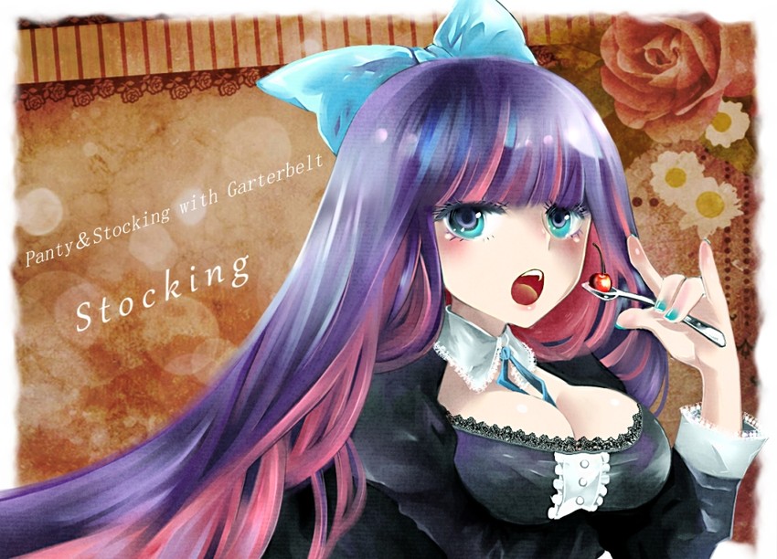 stocking (panty & stocking with garterbelt) drawn by ryusei_(ryusei_b)