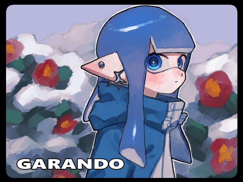 inkling player character and inkling girl (splatoon and 1 more) drawn by shiratoripica