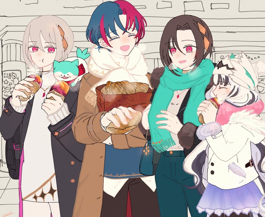 male alear, sommie, veyle, nel, and rafal (fire emblem and 1 more) drawn by sasaki_(dkenpisss)