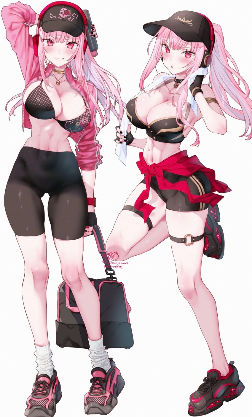 mori calliope (hololive and 1 more) drawn by kamiya_maneki
