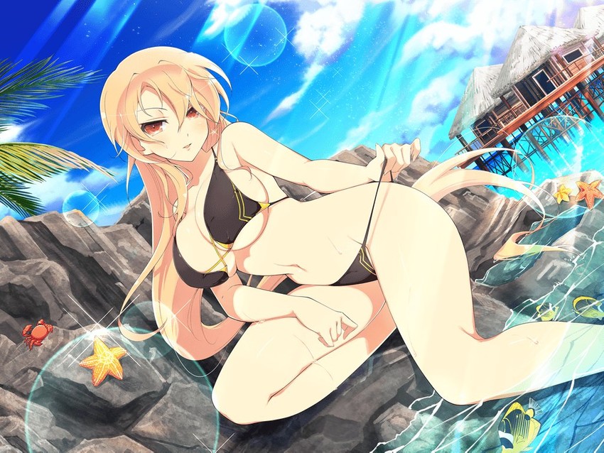 souji (senran kagura and 1 more) drawn by yaegashi_nan