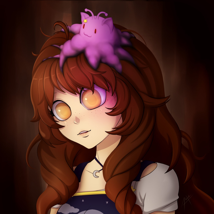 nimu and centi (indie virtual youtuber) drawn by zeta_art