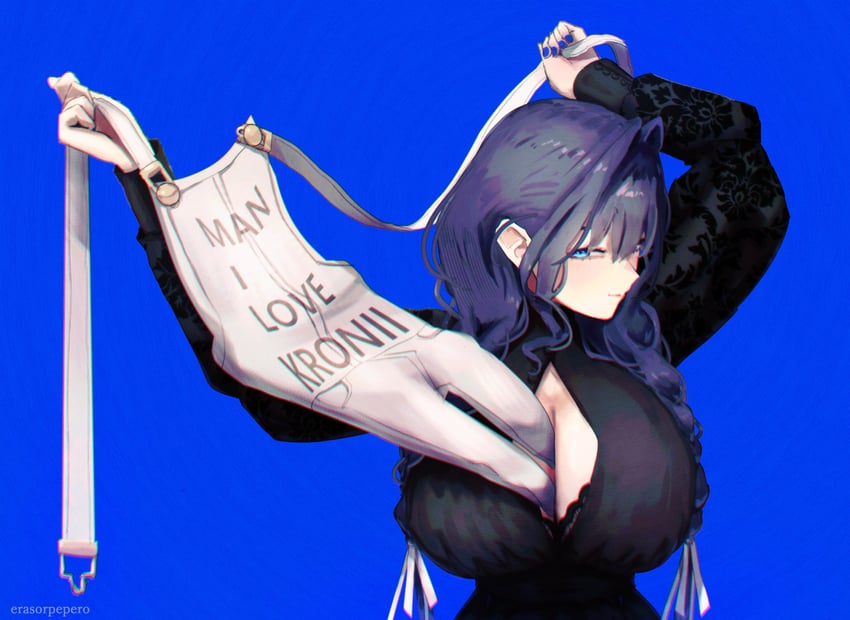 ouro kronii (hololive and 1 more) drawn by erasorpepero