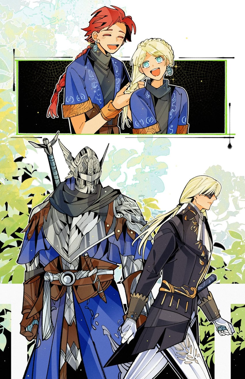 duchess and wylder (elden ring and 1 more) drawn by drenched-in-sunlight