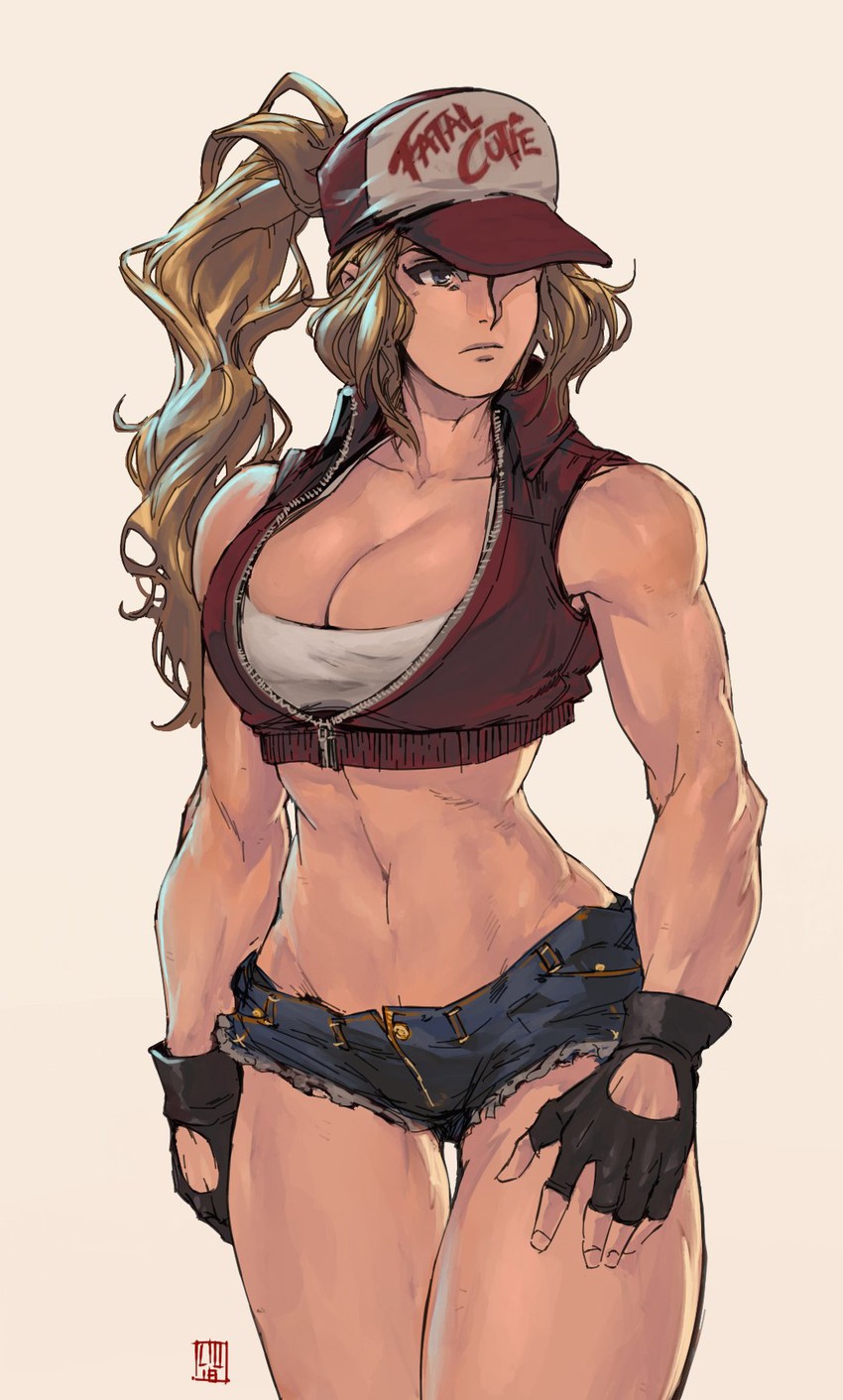 terry bogard (fatal fury and 1 more) drawn by david_liu