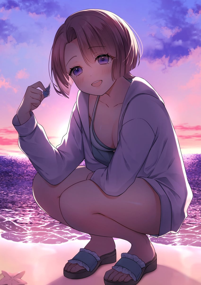 arimura mao (idolmaster and 1 more) drawn by haruhitooo