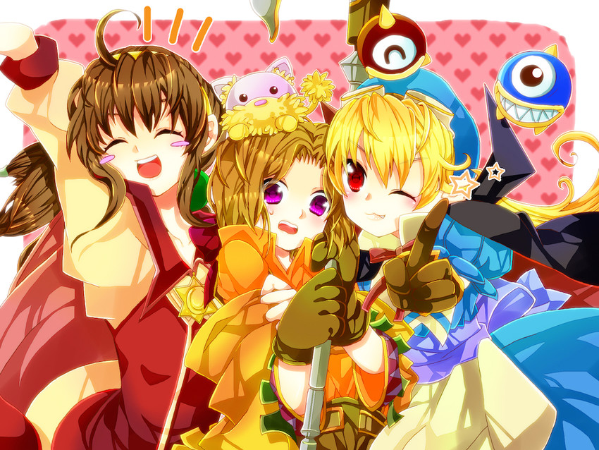 lilka eleniak, marivel armitage, and tim rhymeless (wild arms and 1 more) drawn by nisei_(hiito)