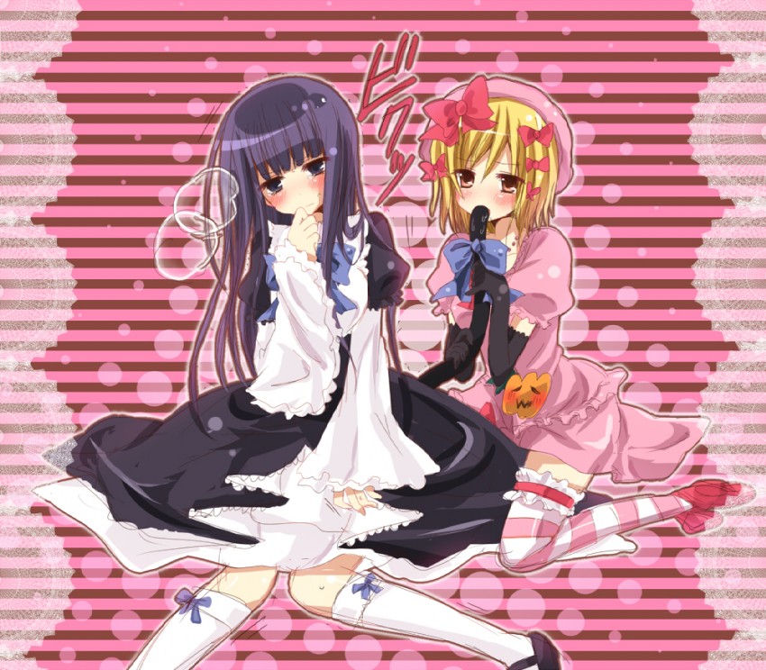 frederica bernkastel and lambdadelta (umineko no naku koro ni) drawn by hinase_haruka