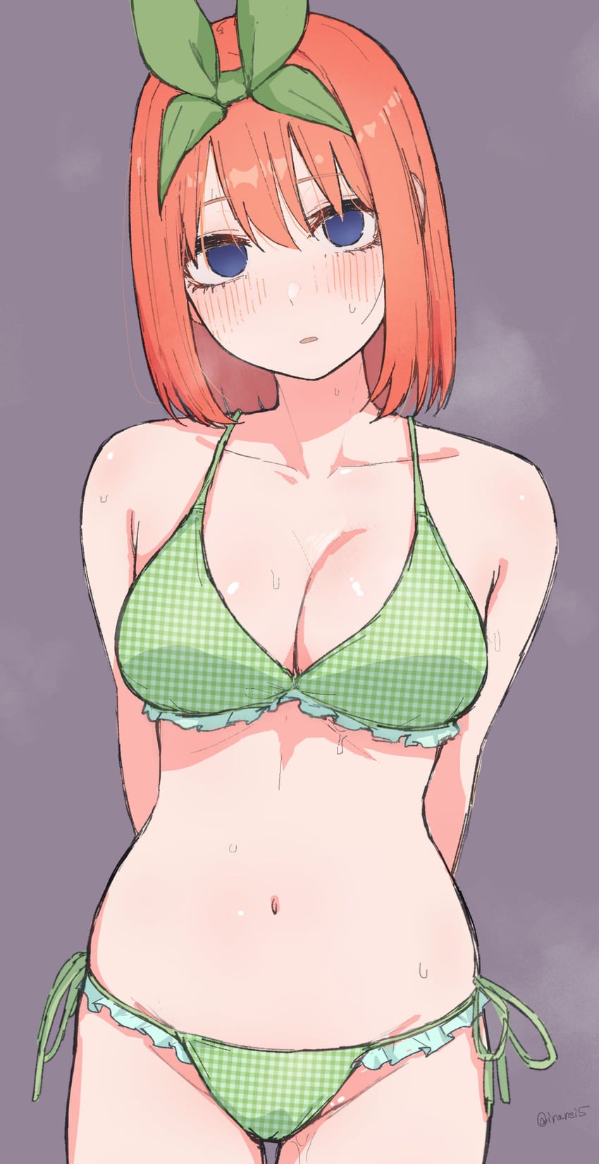 nakano yotsuba (go-toubun no hanayome) drawn by irarei_(araisanblog)