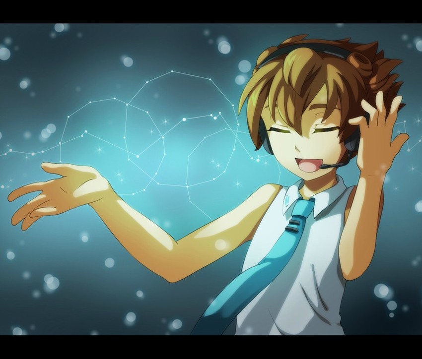 hatsune miku and matsukaze tenma (vocaloid and 2 more) drawn by cr72