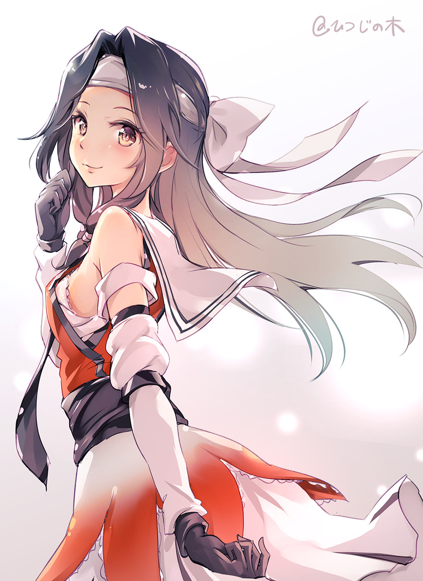 jintsuu and jintsuu kai ni (kantai collection) drawn by moupii_(hitsuji_no_ki)