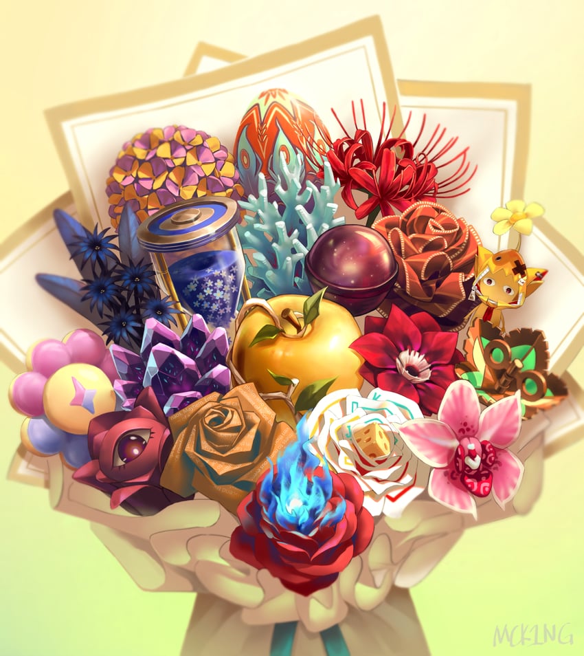gawr gura, mori calliope, ninomae ina'nis, ouro kronii, nanashi mumei, and 16 more (hololive and 2 more) drawn by mcking