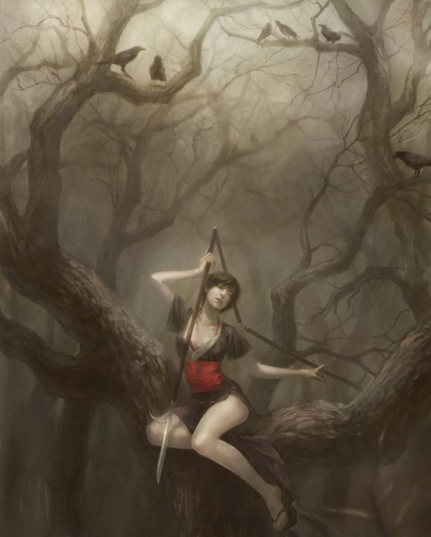 otono-tachibana makie (blade of the immortal) drawn by hao_&_su