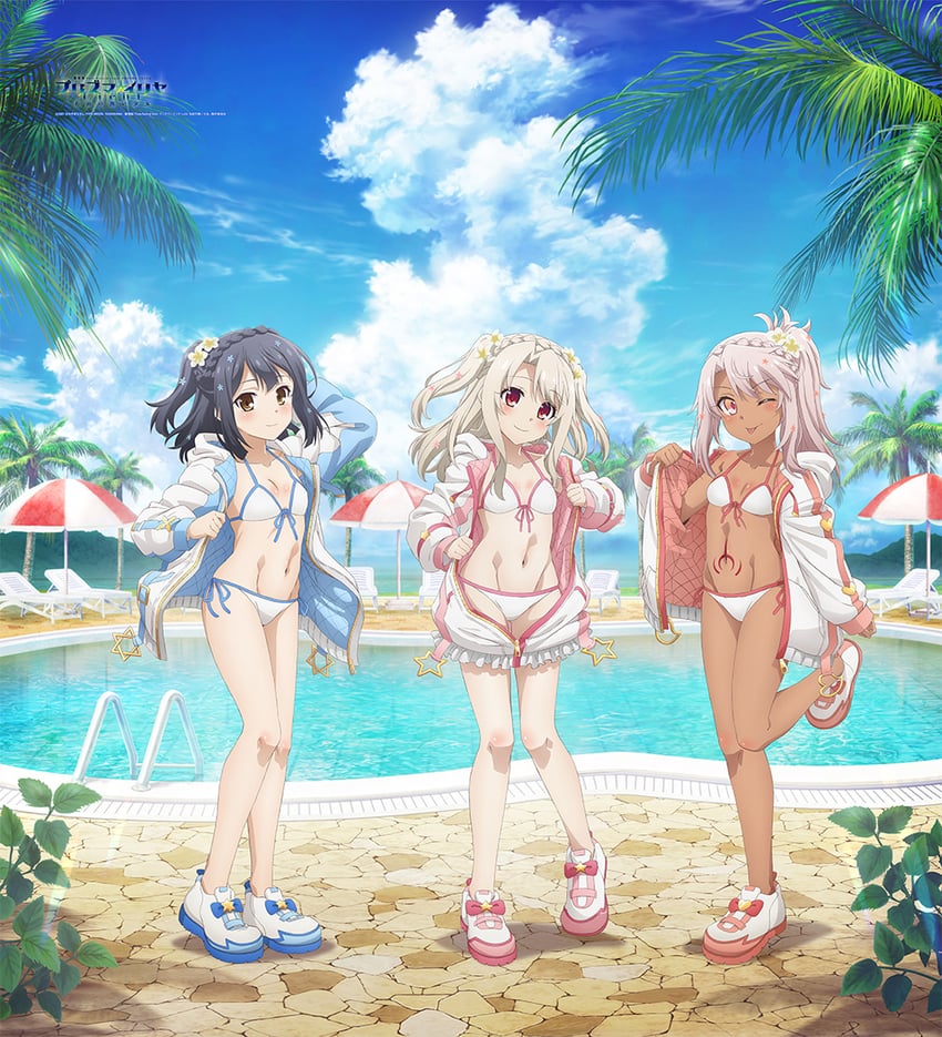 illyasviel von einzbern, chloe von einzbern, and miyu edelfelt (fate and 1 more)