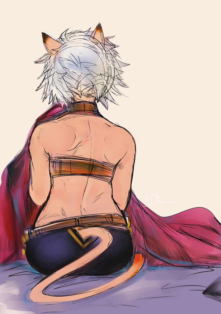 adventurer (final fantasy and 1 more) drawn by doraeshi