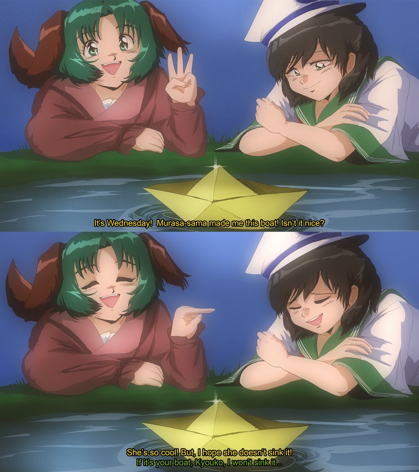 murasa minamitsu and kasodani kyouko (touhou) drawn by step_arts