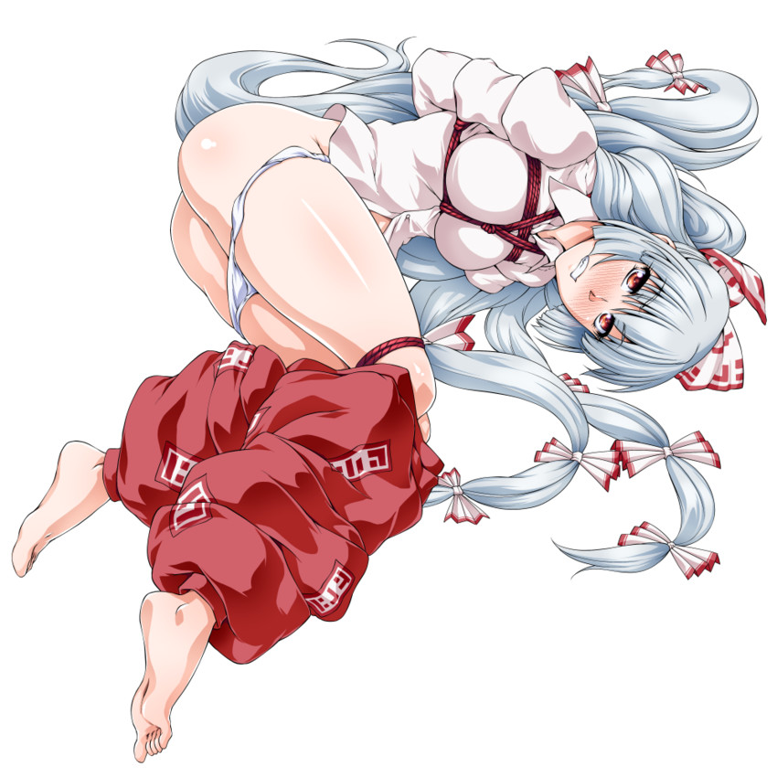 fujiwara no mokou (touhou) drawn by ootsuki_wataru