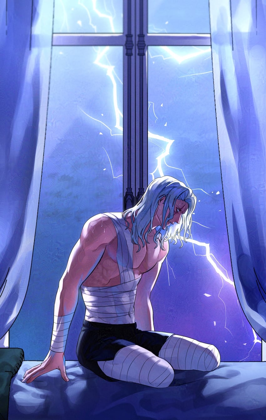 jean pierre polnareff (jojo no kimyou na bouken and 1 more) drawn by ppierre_jojo