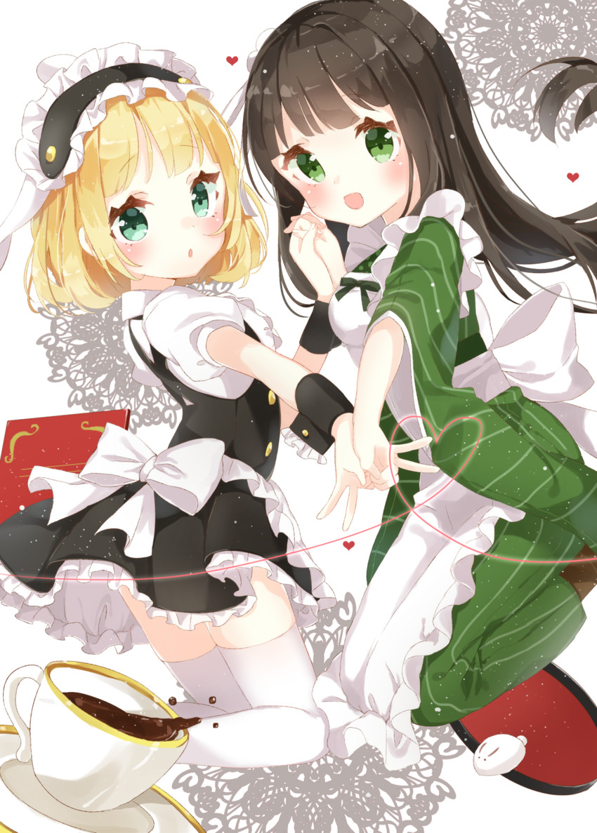 kirima syaro and ujimatsu chiya (gochuumon wa usagi desu ka?) drawn by jimmy_madomagi