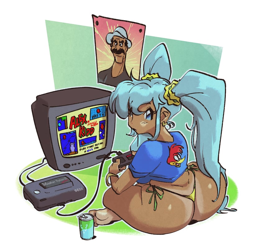 hatsune miku, brazilian miku, don ramon, and woody woodpecker (vocaloid and 4 more) drawn by slb