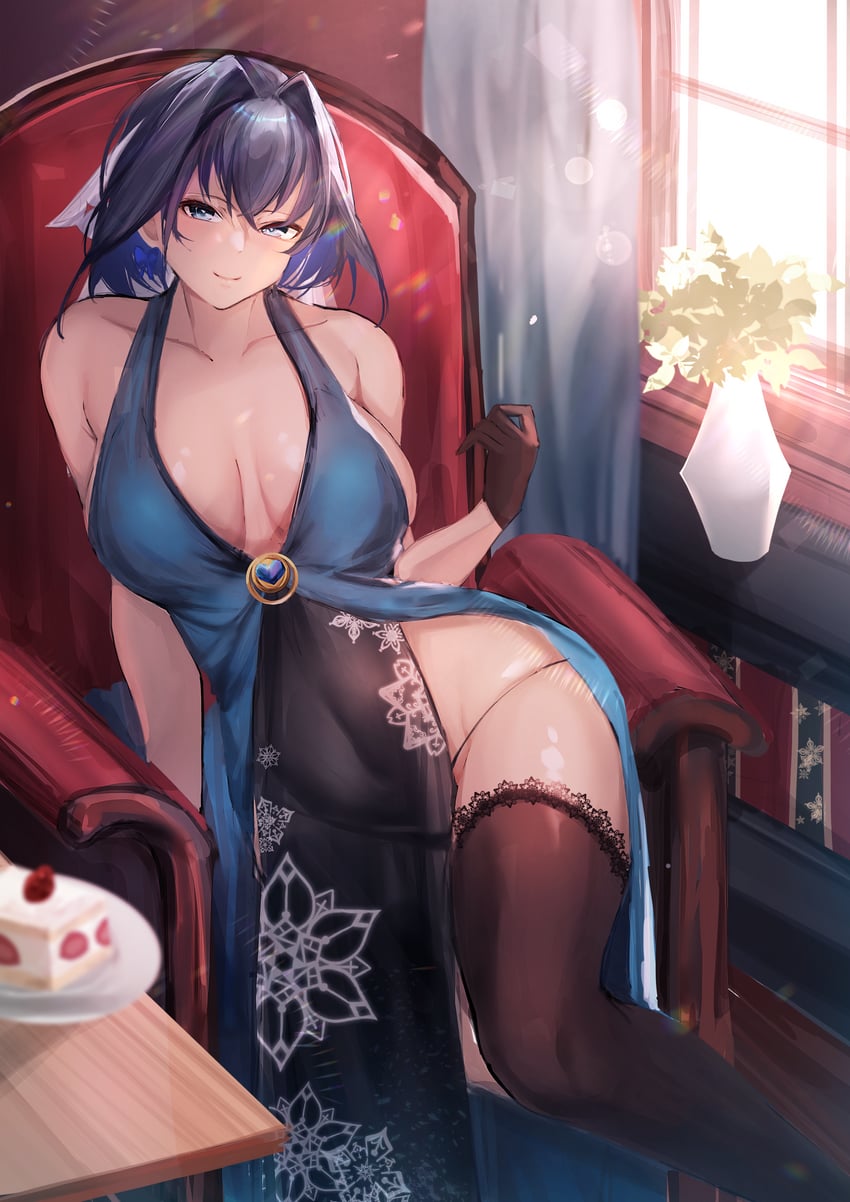 ouro kronii (hololive and 1 more) drawn by yujieai