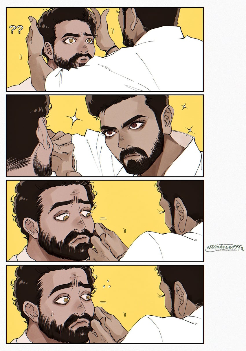komaram bheem and alluri sitarama raju (rrr) drawn by wosara
