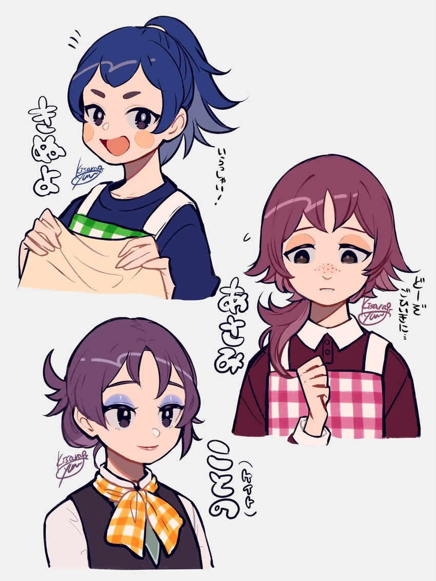 sable able, mabel able, and label able (animal crossing) drawn by kisaragi_yuu_(fallen_sky)