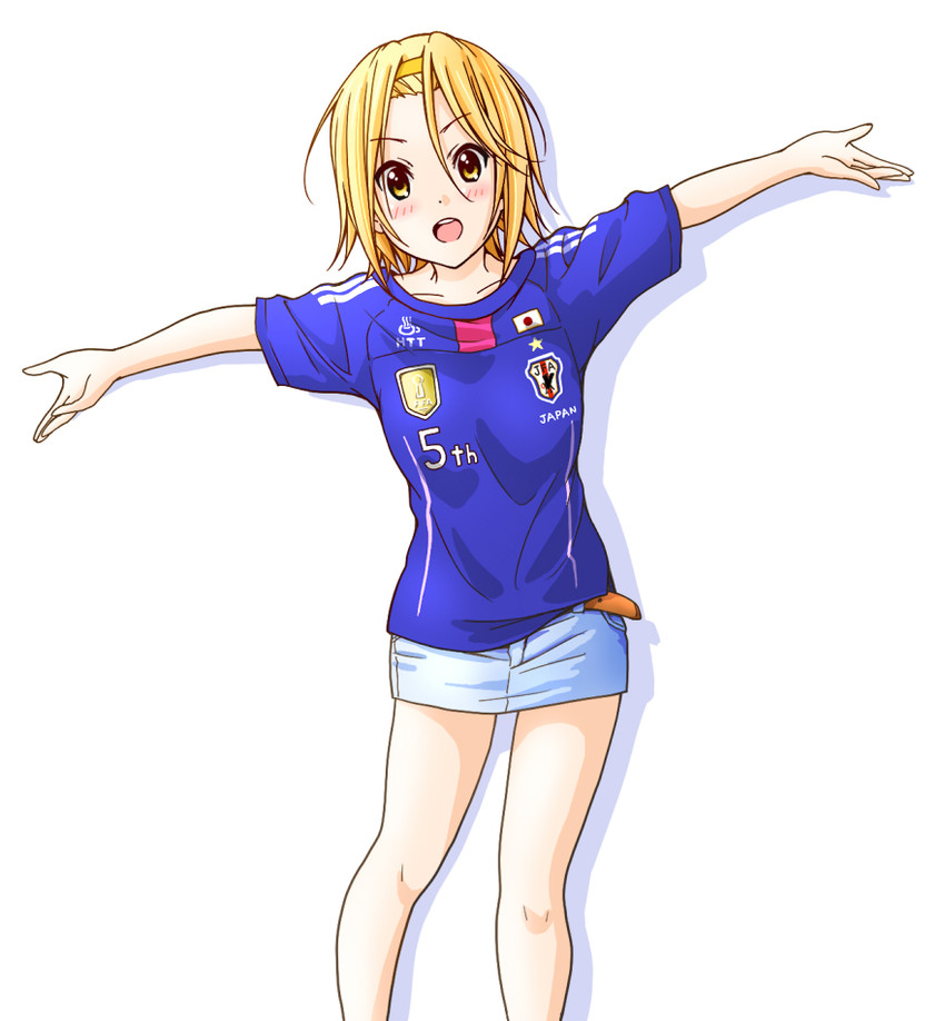 tainaka ritsu (k-on! and 1 more) drawn by sawanatsu_mikan