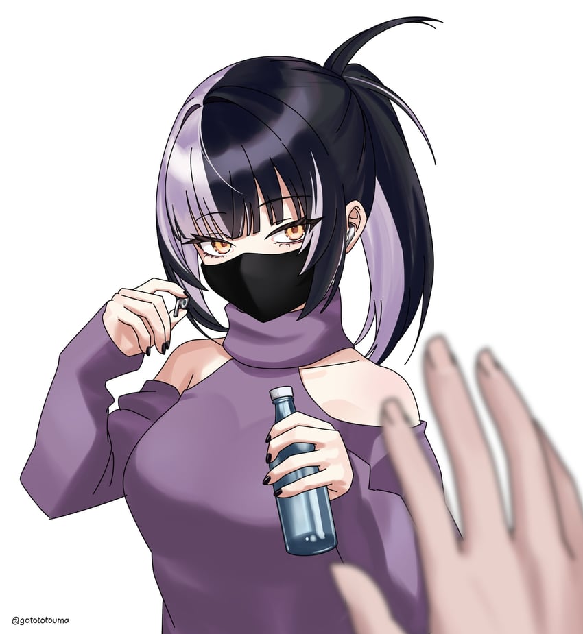 shiori novella (hololive and 1 more) drawn by gototo_touma