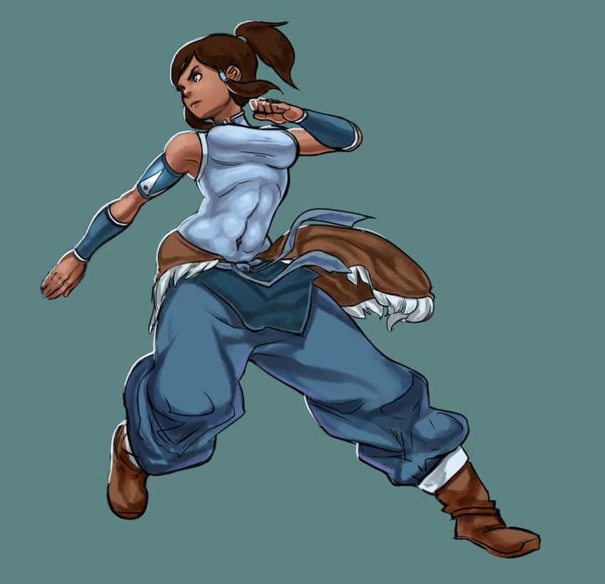 korra (avatar legends and 1 more) drawn by rich_s