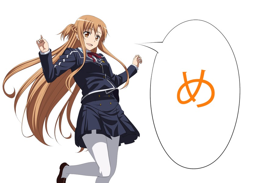 asuna (sword art online) drawn by iyakun