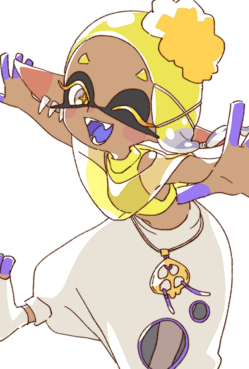 frye (splatoon and 1 more) drawn by namori