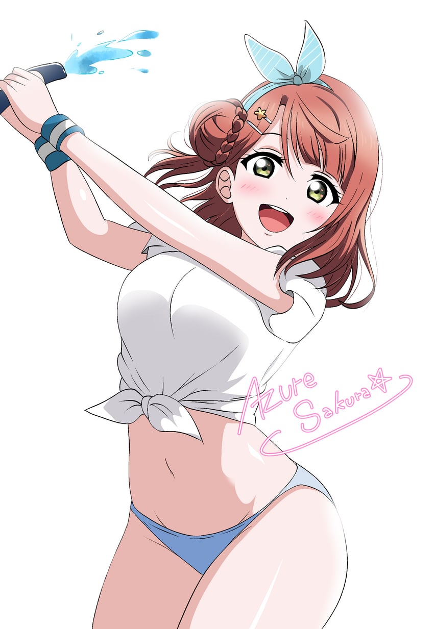 uehara ayumu (love live! and 1 more) drawn by azuresakura