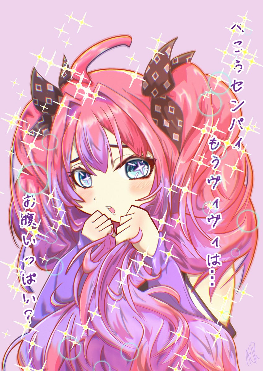 kikirara vivi (hololive and 1 more) drawn by fallmarch