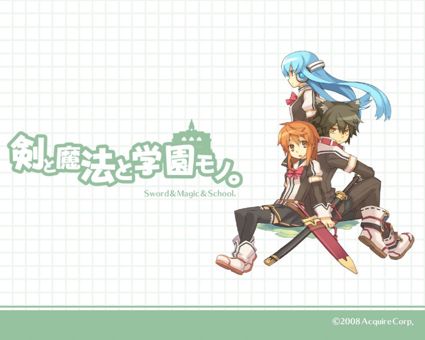 human, felpurr, and gnome (ken to mahou to gakuen mono)
