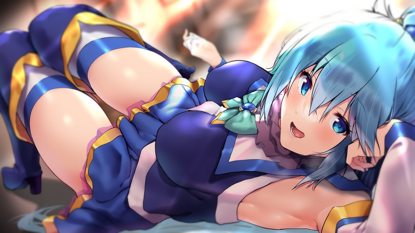 aqua (kono subarashii sekai ni shukufuku wo!) drawn by nonohachi