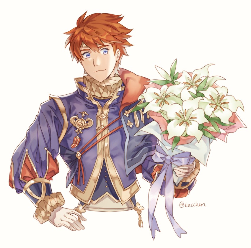 eliwood (fire emblem and 2 more) drawn by tecchen