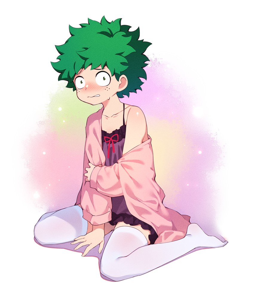 midoriya izuku (boku no hero academia) drawn by tsubasa_tsubasa
